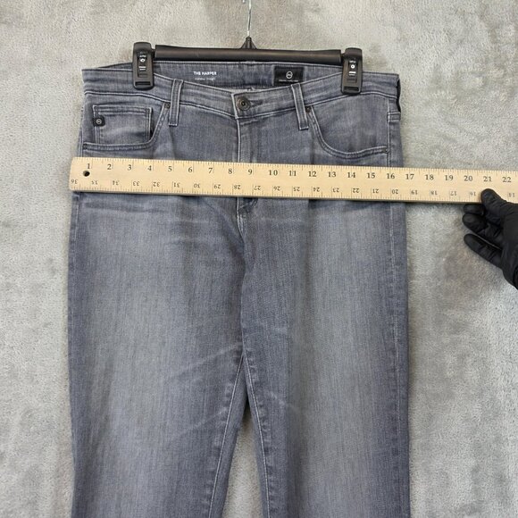 AG Adriano Goldschmied Jeans Womens 30R Gray The Harper Slim Fit Stretch Denim - Picture 5 of 12
